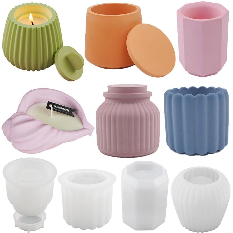 Candle Making Supplies Jars - Plaster Cup Scented Candle Silicone Mold