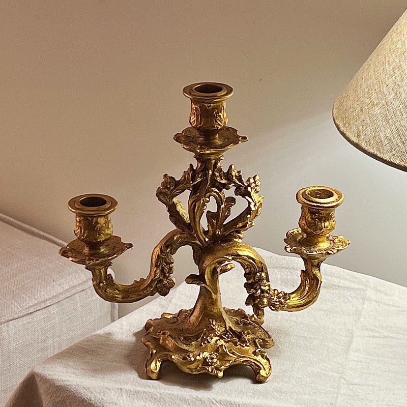 Baroque Retro Candle Holder Lu - Candle Supplies Luxury reseña y precio