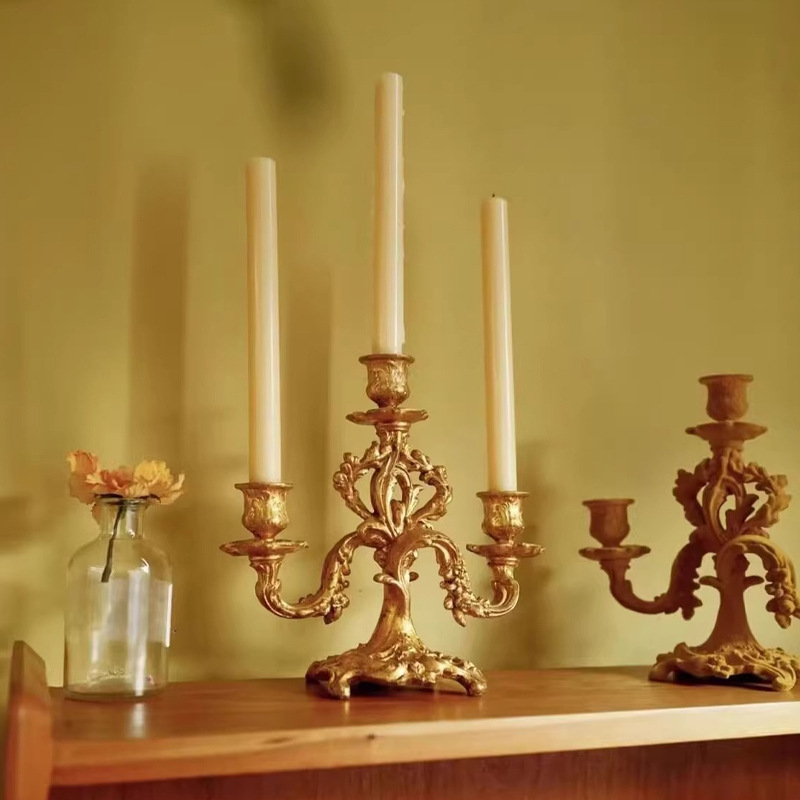 Baroque Retro Candle Holder Lu - Candle Supplies Luxury reseña y precio