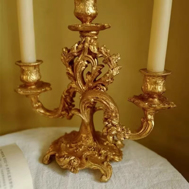 Baroque Retro Candle Holder Lu - Candle Supplies Luxury reseña y precio