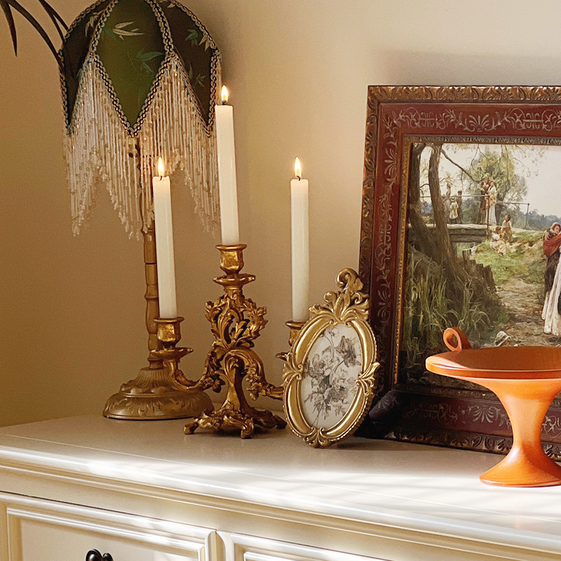 Baroque Retro Candle Holder Lu - Candle Supplies Luxury reseña y precio