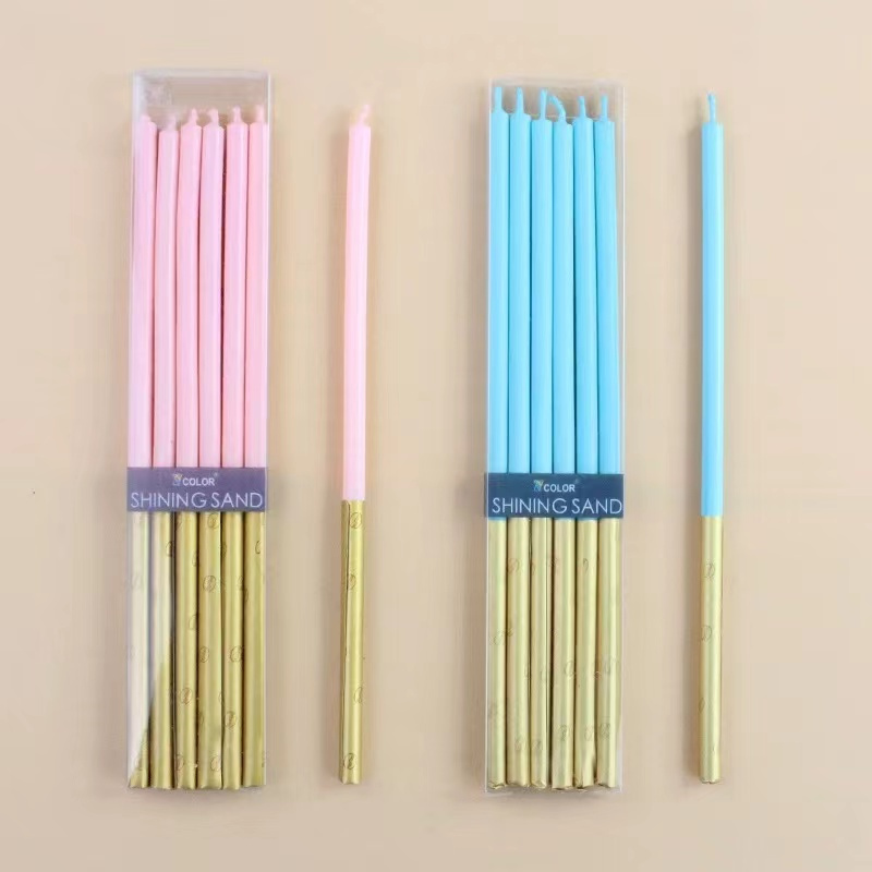 6pcs Long Birthday Candle Cake - Candle Supplies Luxury reseña y precio