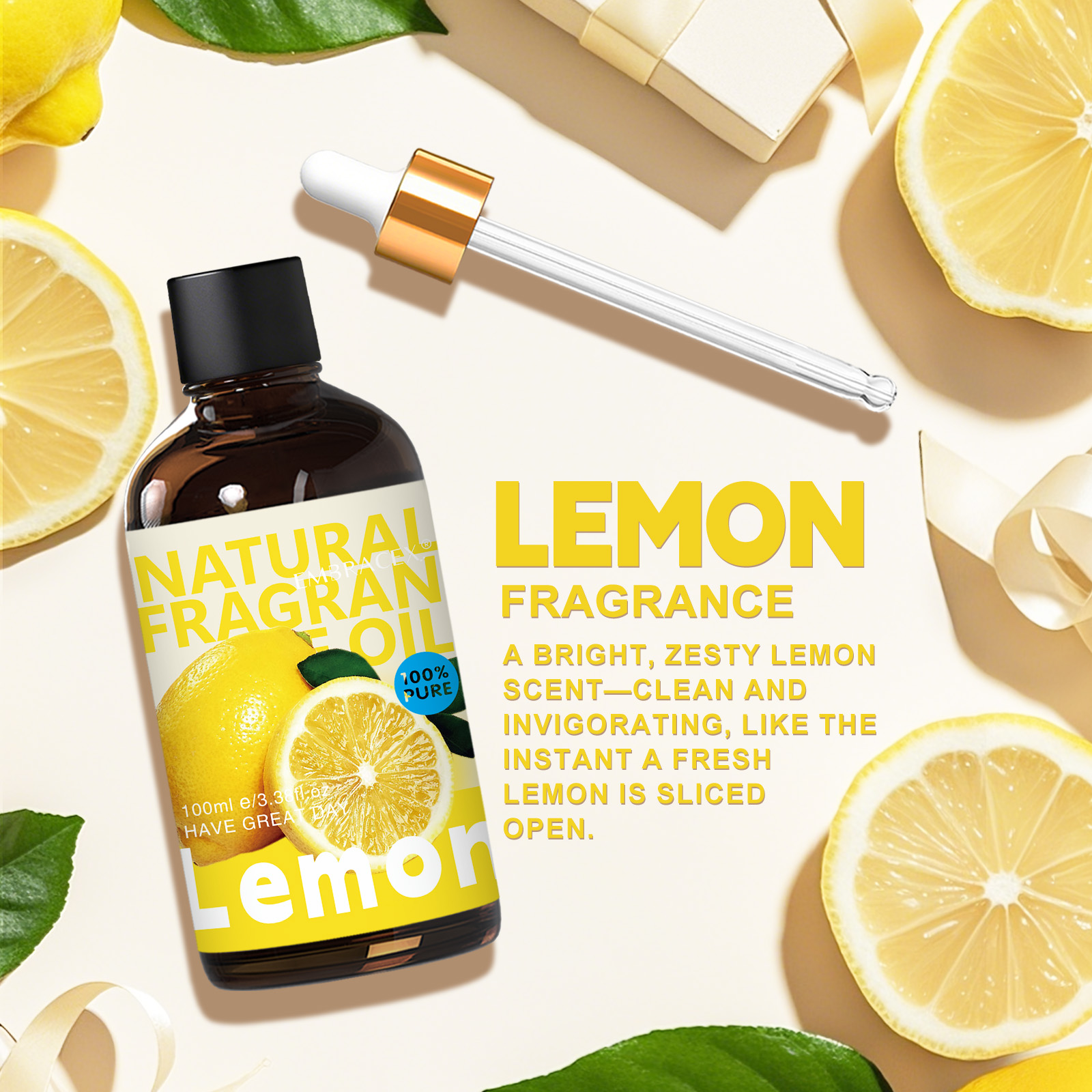100ml Lemon Essential Oil Car  - Candle Supplies Essential Oils reseña y precio