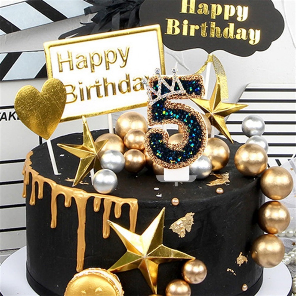 Luxury Crown Number Birthday C - Candle Supplies Luxury reseña y precio