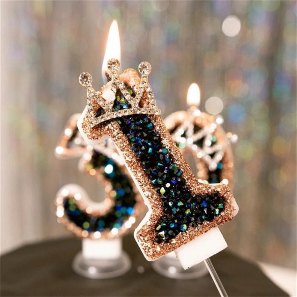 Luxury Crown Number Birthday C - Candle Supplies Luxury reseña y precio