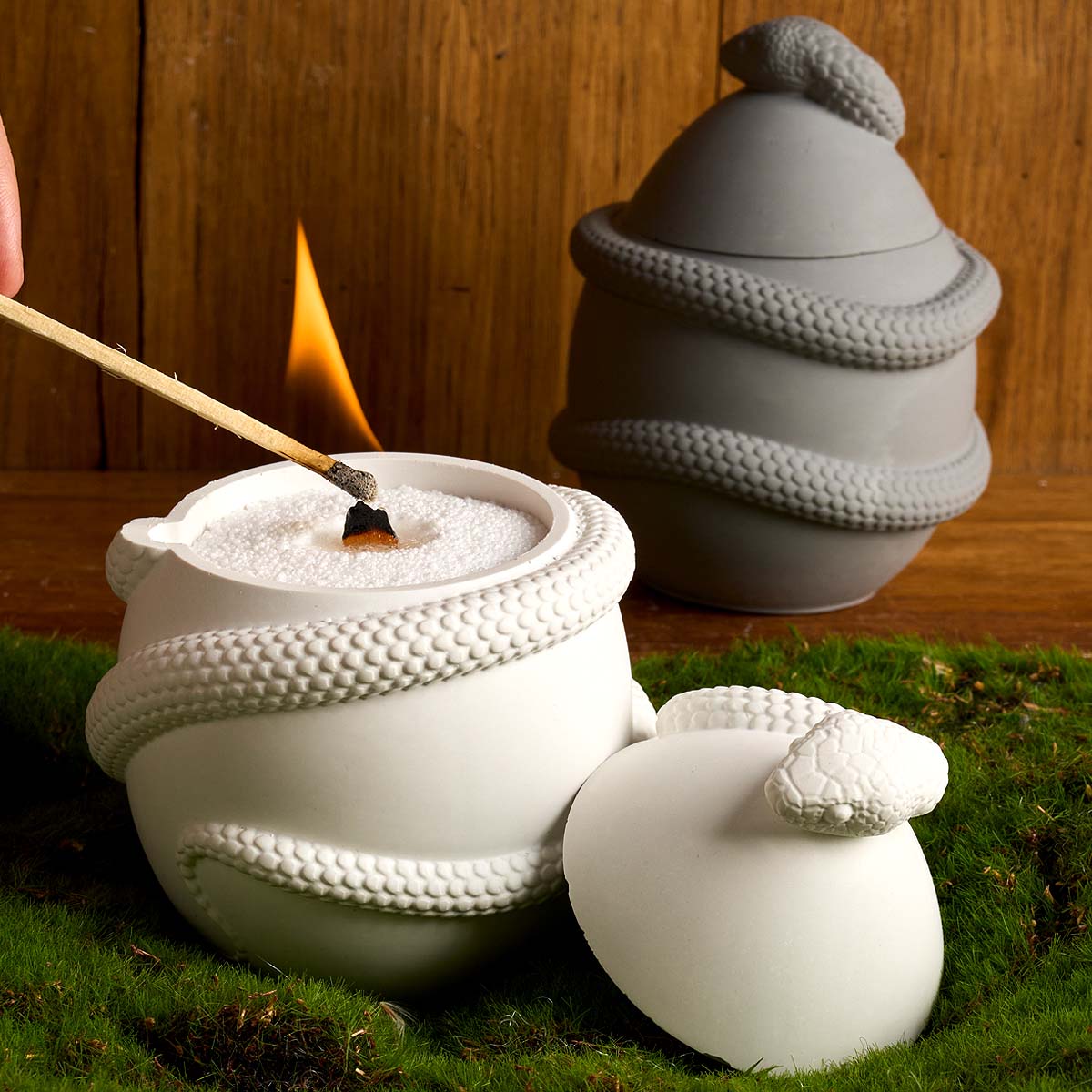 Snake Egg with Lid Candle Jar  - Candle Making Supplies Jars reseña y precio