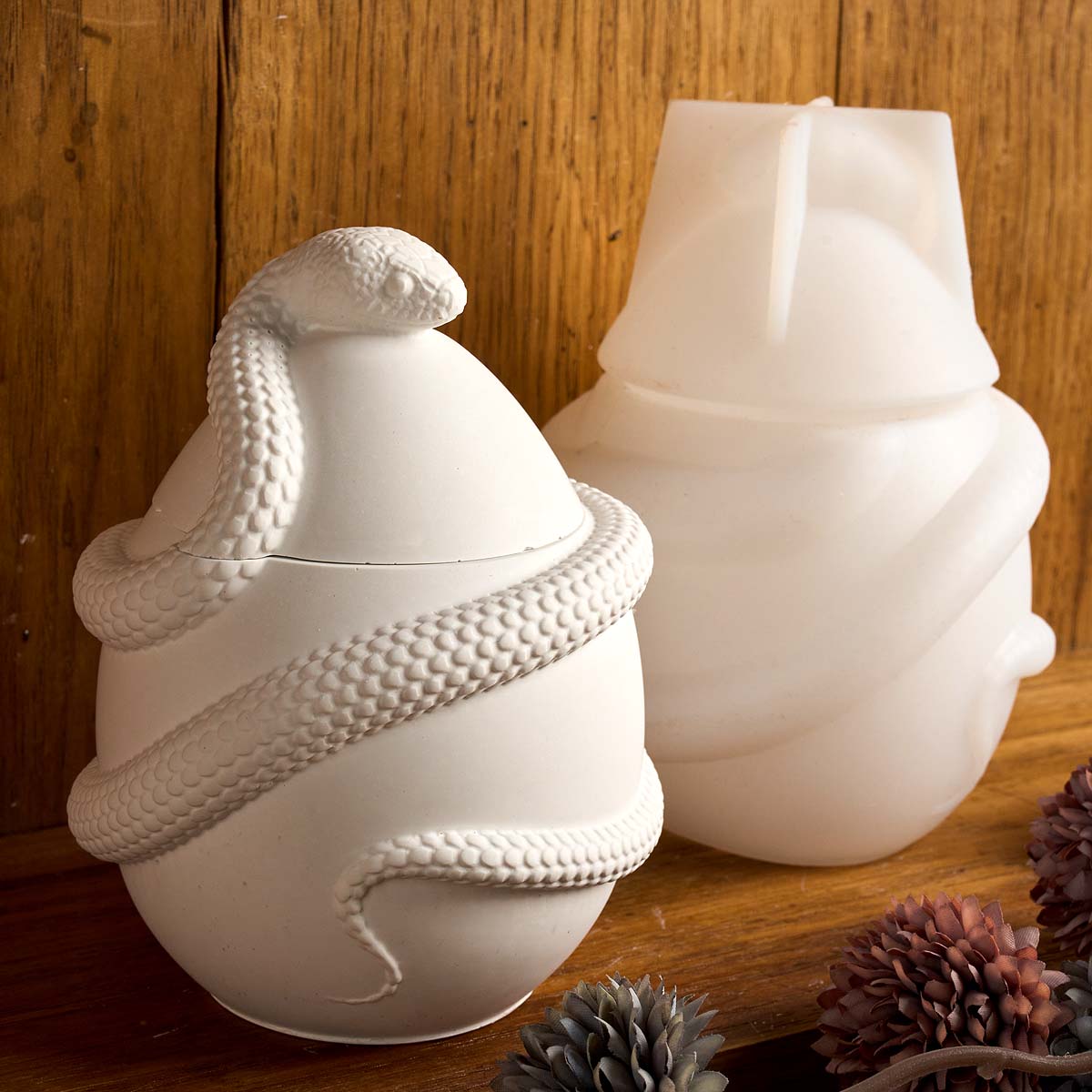 Snake Egg with Lid Candle Jar  - Candle Making Supplies Jars reseña y precio