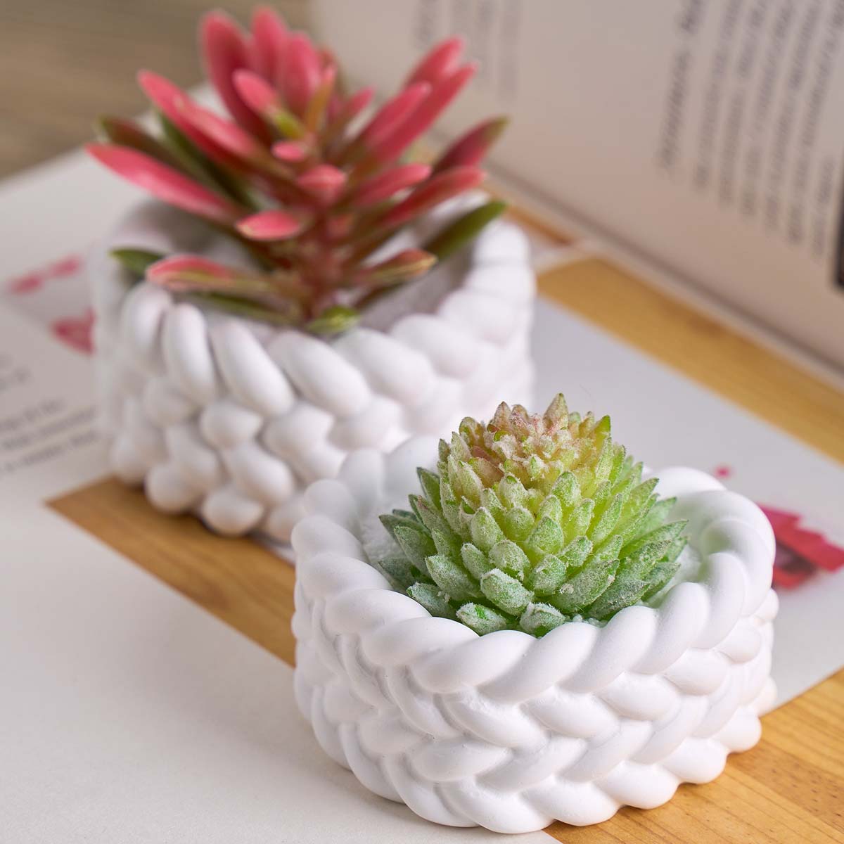 Mini Weaving Shape Candle Jar  - Candle Making Supplies Jars reseña y precio