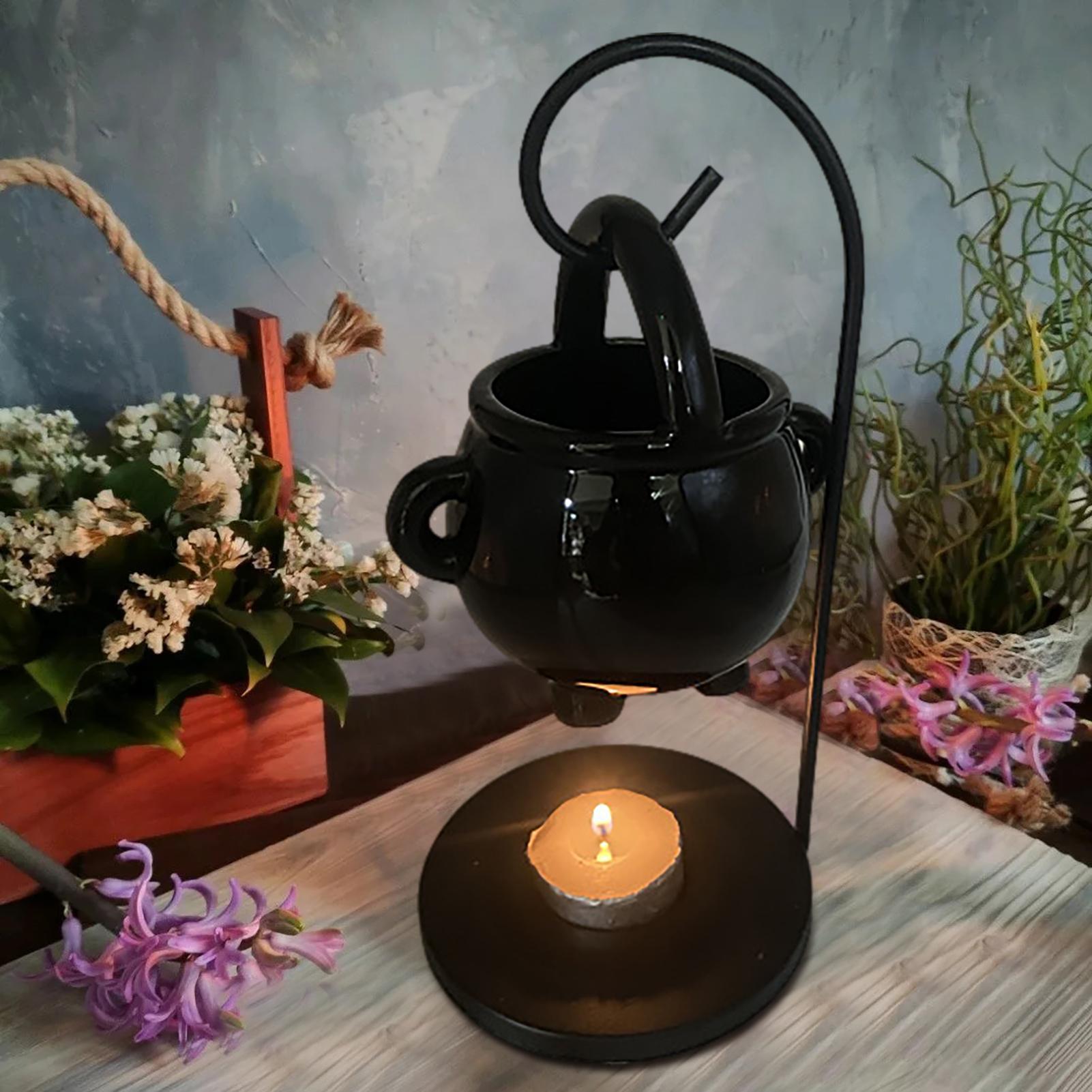 Hanging Cauldron Wax Burner Wi - Candle Supplies Essential Oils reseña y precio