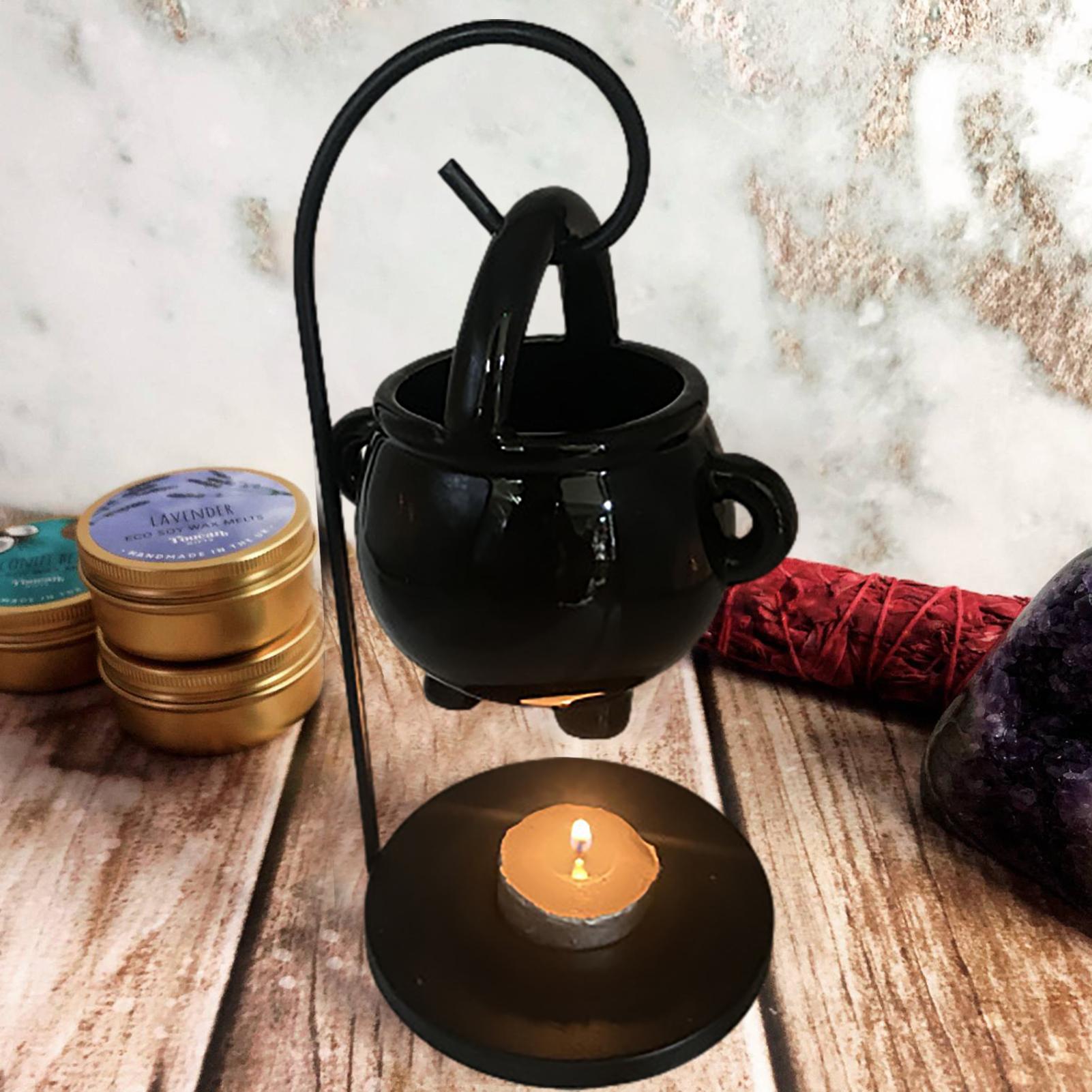 Hanging Cauldron Wax Burner Wi - Candle Supplies Essential Oils reseña y precio
