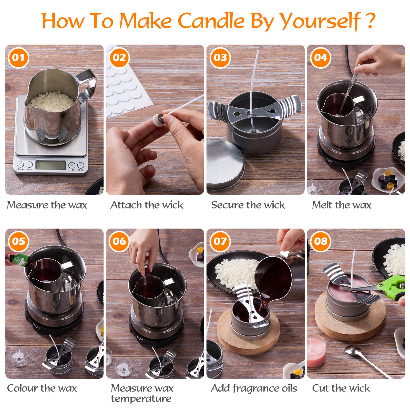 Y Advanced DIY Aromatherapy Ca - Candle Supplies Essential Oils reseña y precio