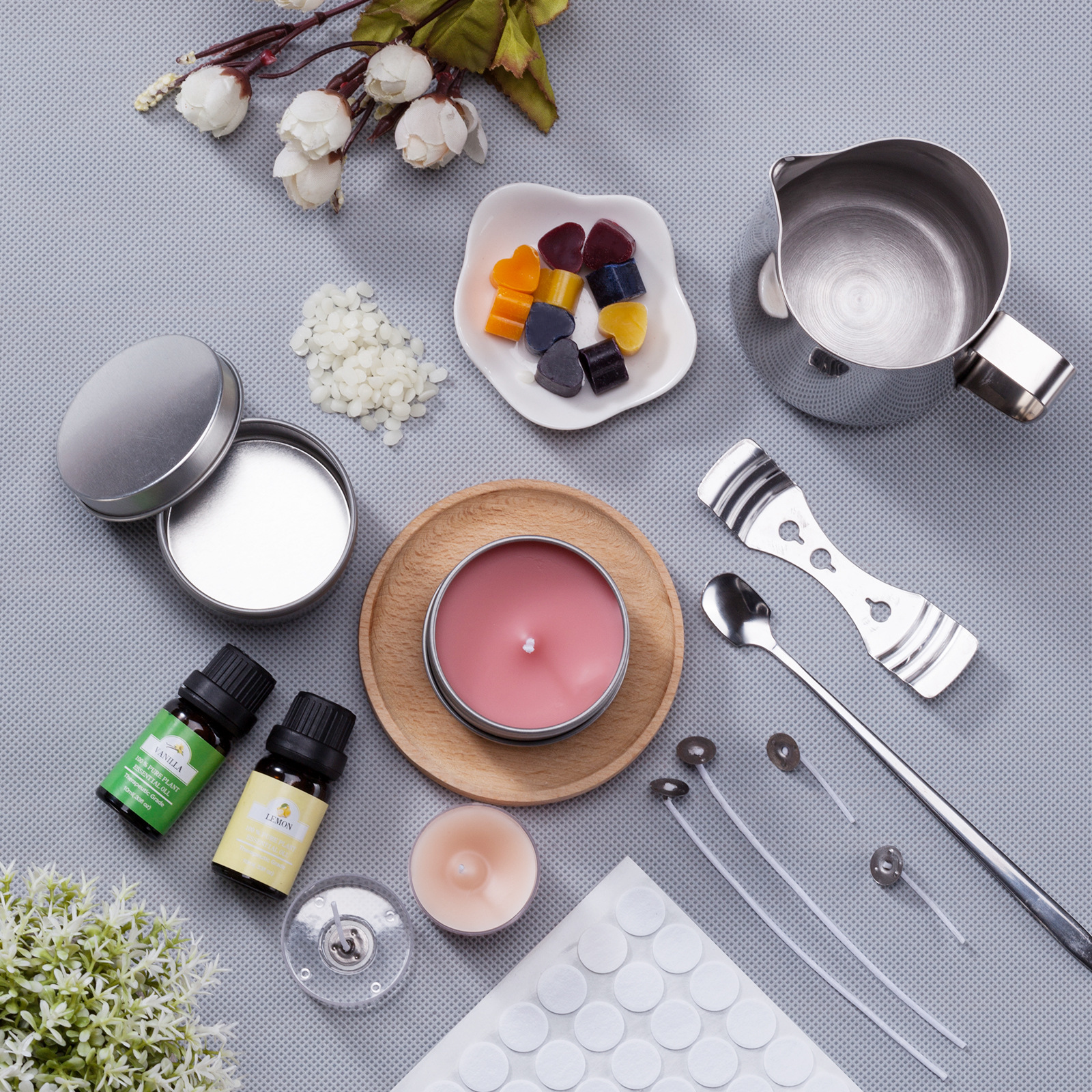 Y Advanced DIY Aromatherapy Ca - Candle Supplies Essential Oils reseña y precio