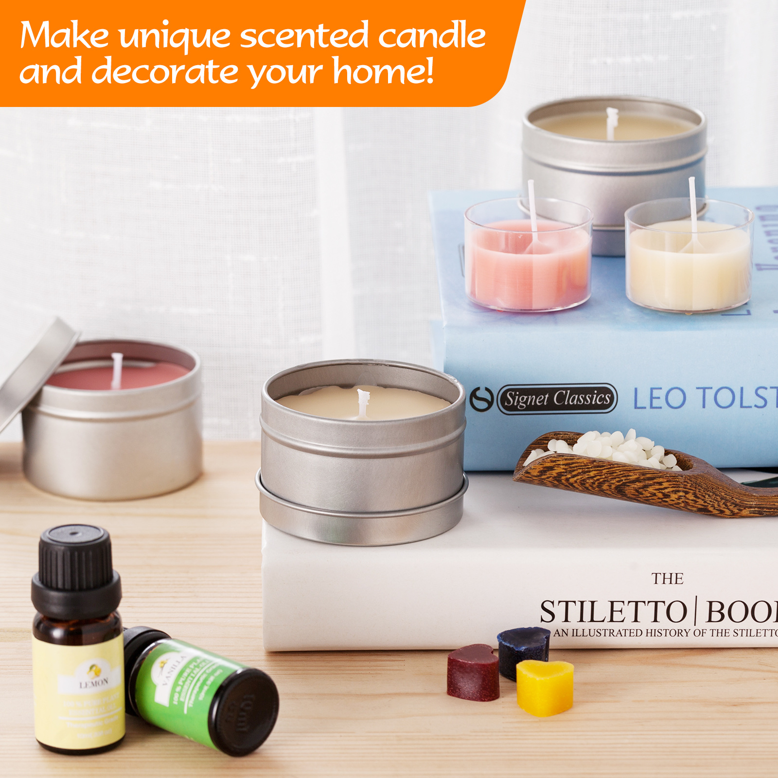 Y Advanced DIY Aromatherapy Ca - Candle Supplies Essential Oils reseña y precio