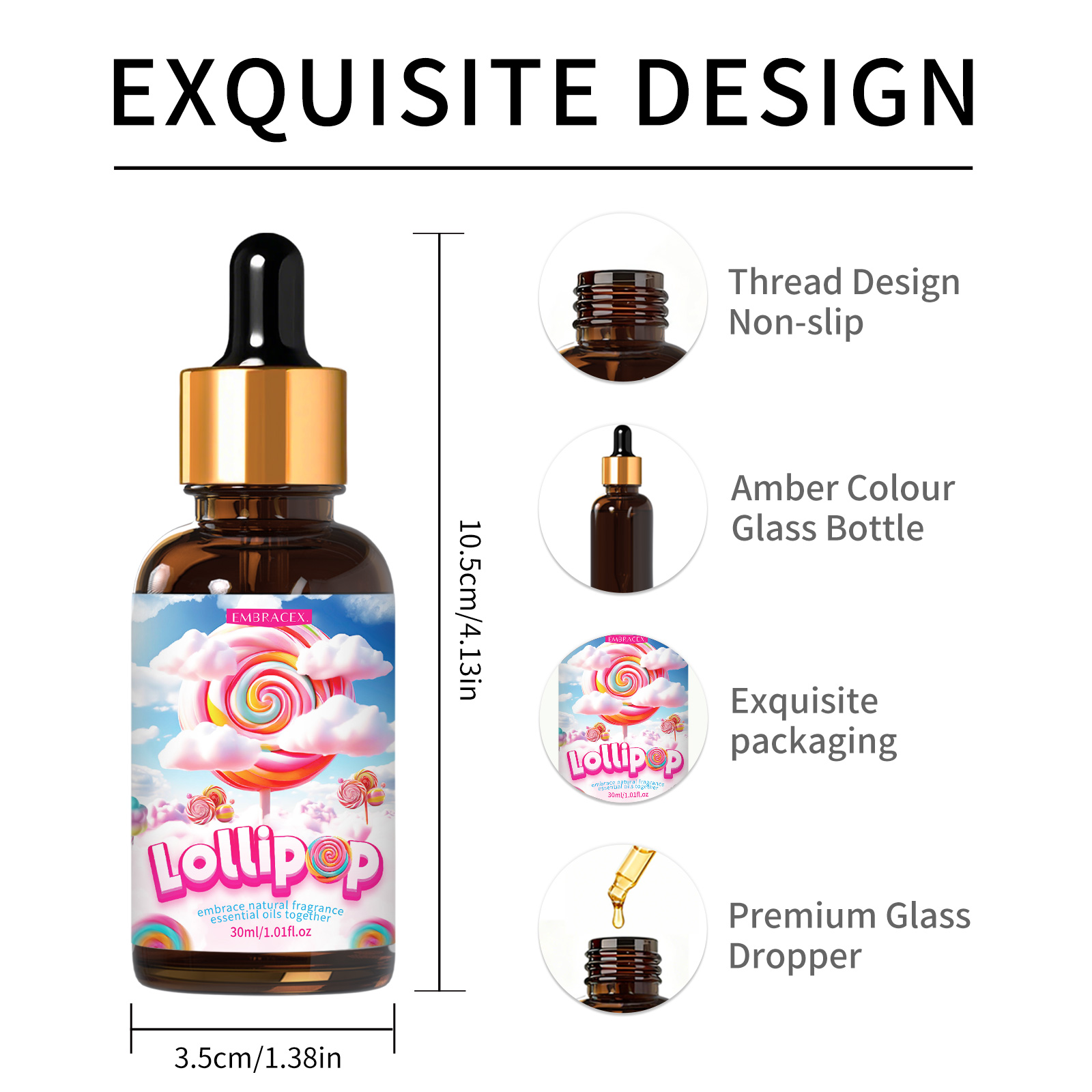 30ml  Lollipop Essential Oils  - Candle Supplies Essential Oils reseña y precio
