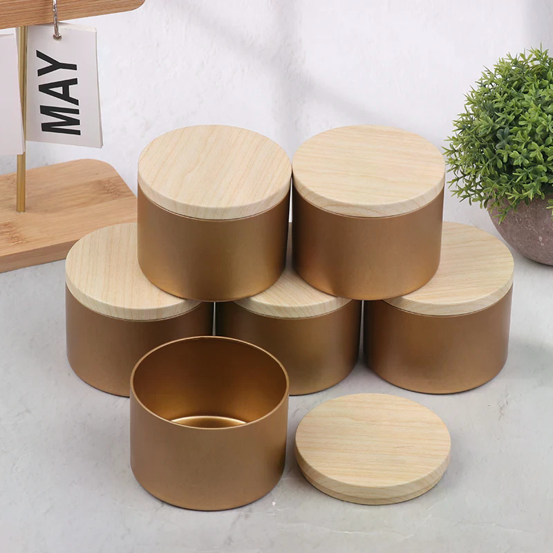 6Pcs Candle Tinplate With Lids - Candle Making Supplies Jars reseña y precio
