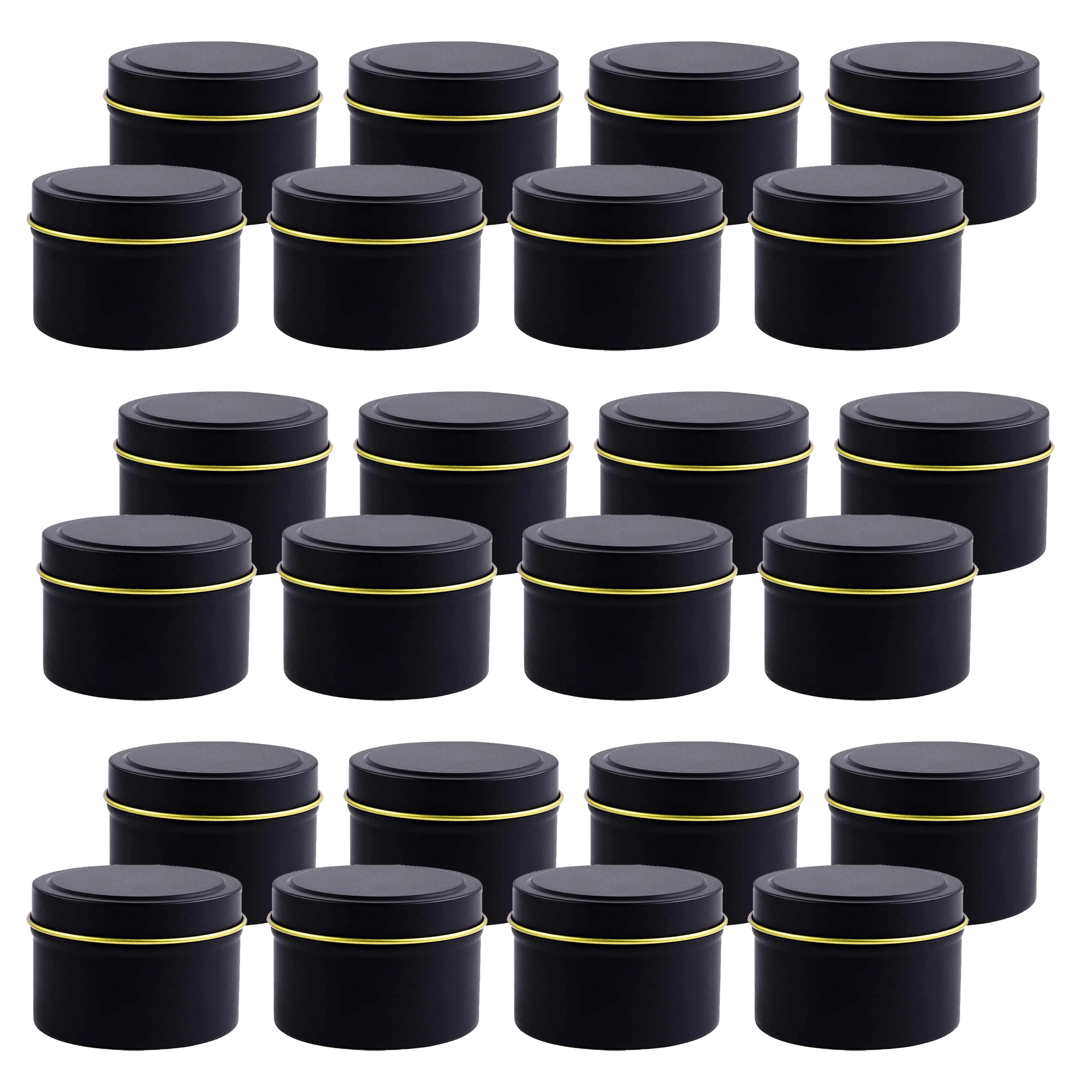 4oz/ 8oz Candle tins with lids - Candle Making Supplies Jars reseña y precio