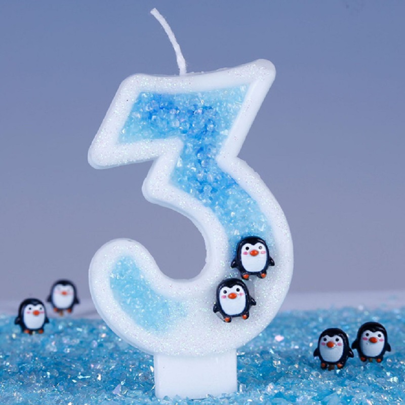 Blue Children's Birthday Candl - Candle Supplies Luxury reseña y precio