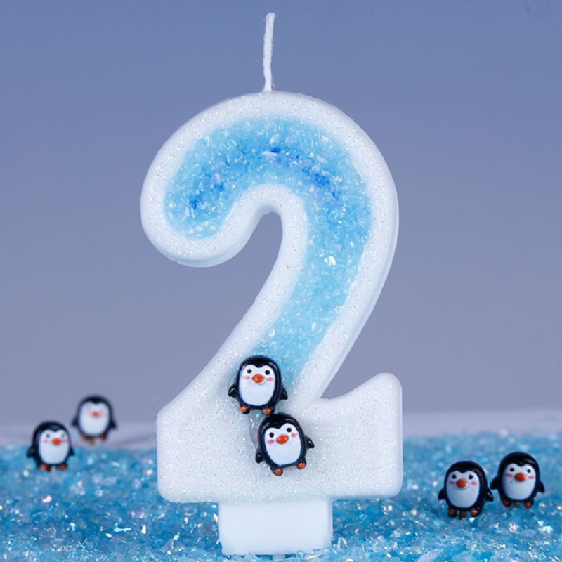 Blue Children's Birthday Candl - Candle Supplies Luxury reseña y precio
