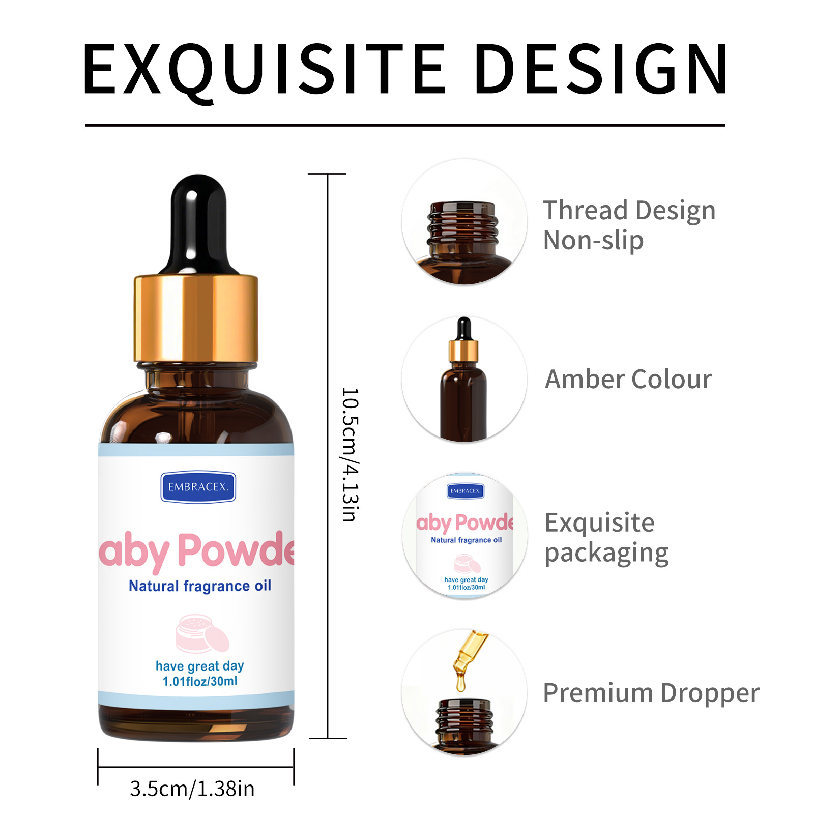 30ml Baby Powder Essential Oil - Candle Supplies Essential Oils reseña y precio