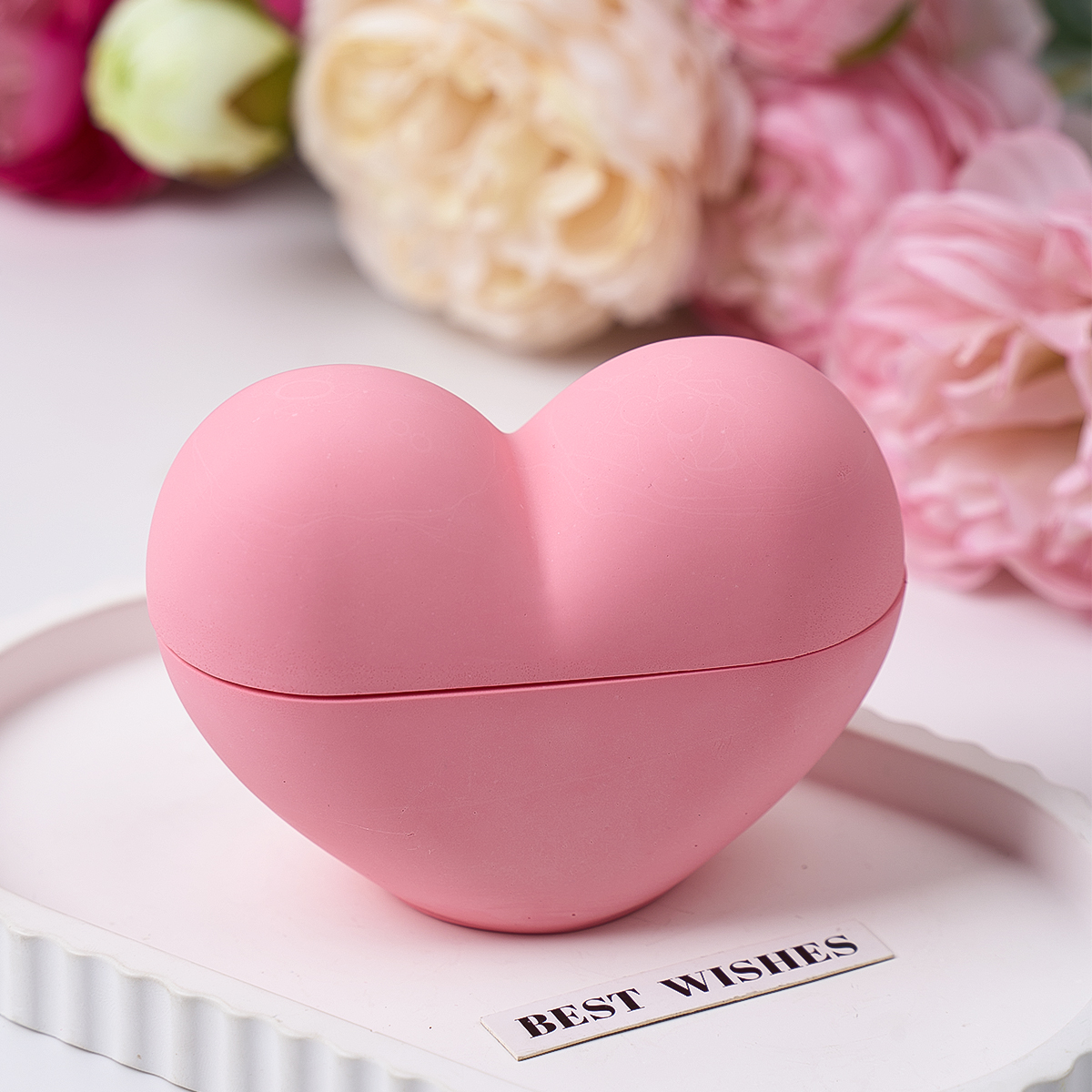 3D Love Candle Jar Silicone Mo - Candle Vessel Supplies reseña y precio