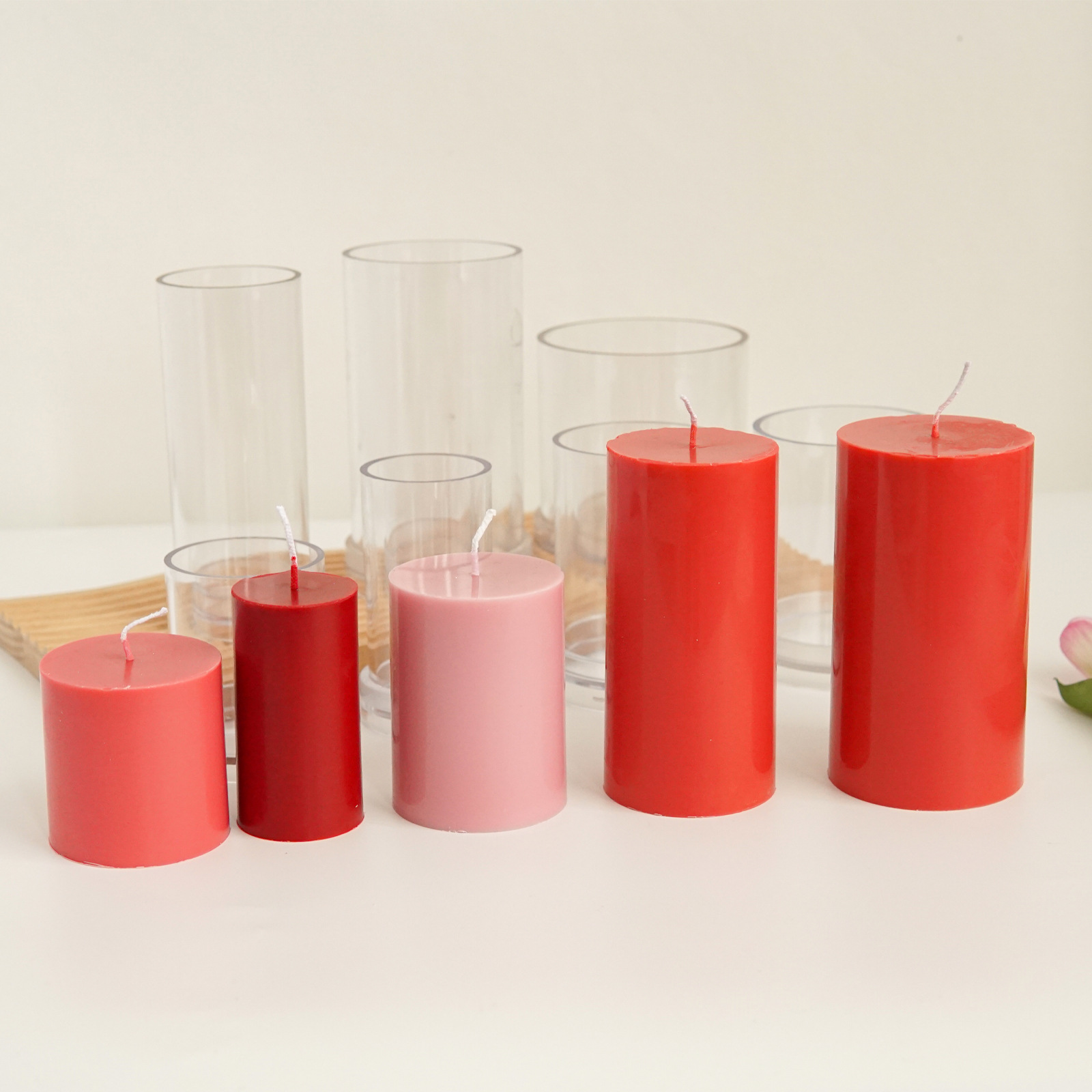 Various 3D Cylindrical Candle  - Candle Making Supplies Jars reseña y precio