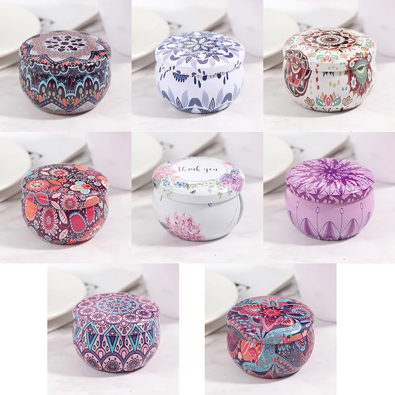 1PC 12Styles Empty Tinplate Bo - Candle Supplies Essential Oils reseña y precio