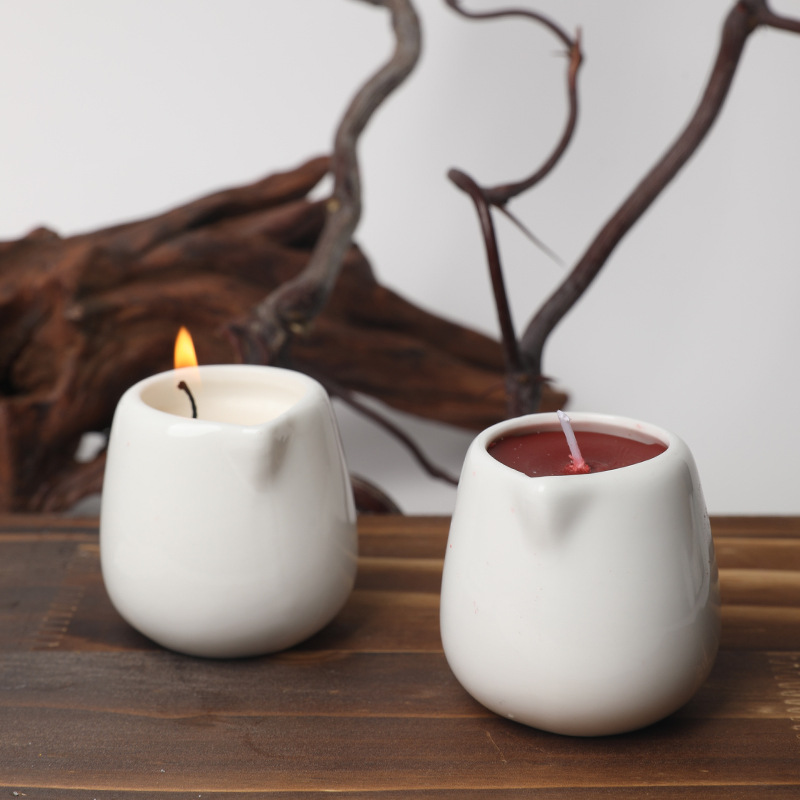 Travel Bag Ceramic Cup Candle  - Candle Supplies Essential Oils reseña y precio