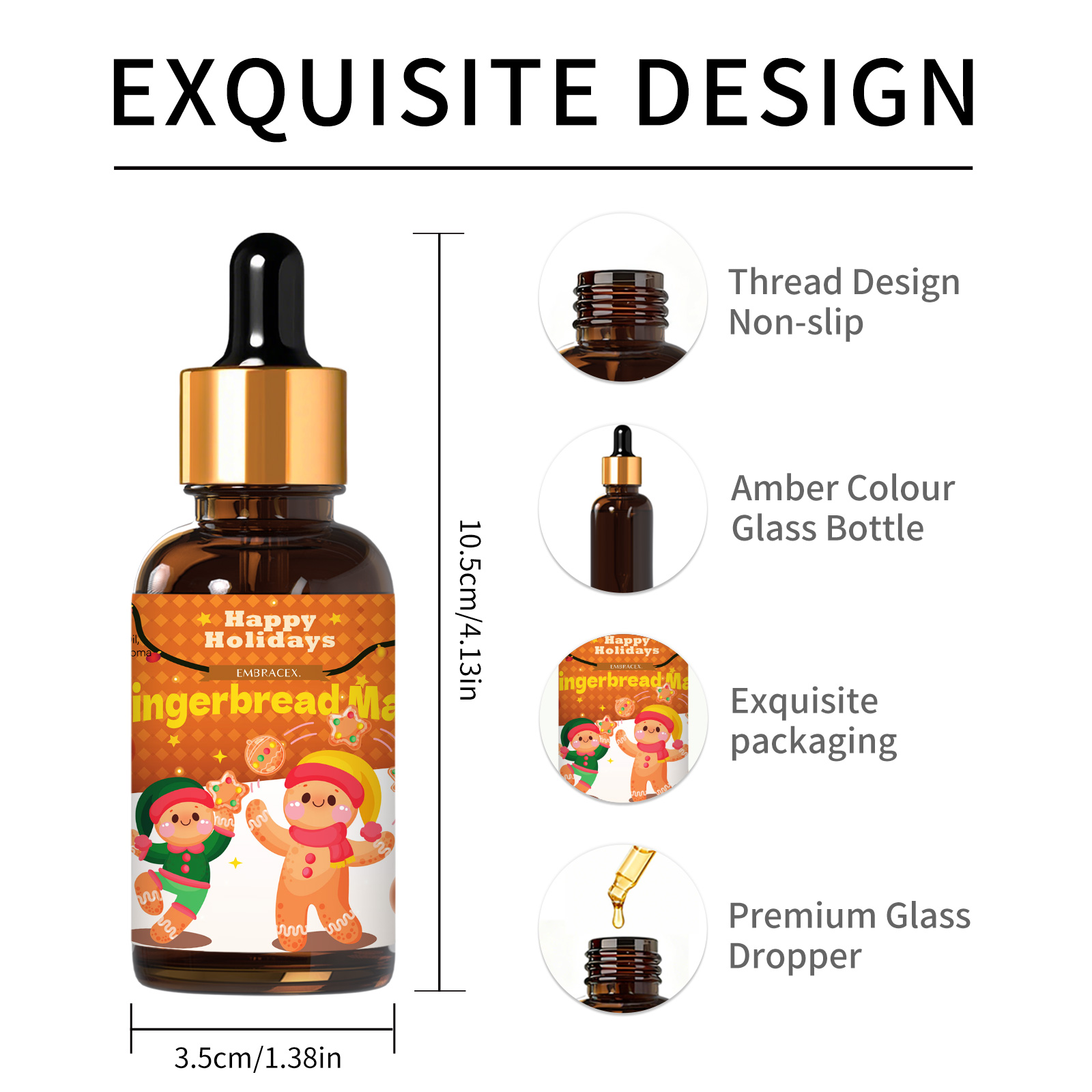 30ml Gingerbread Man  Essentia - Candle Supplies Essential Oils reseña y precio