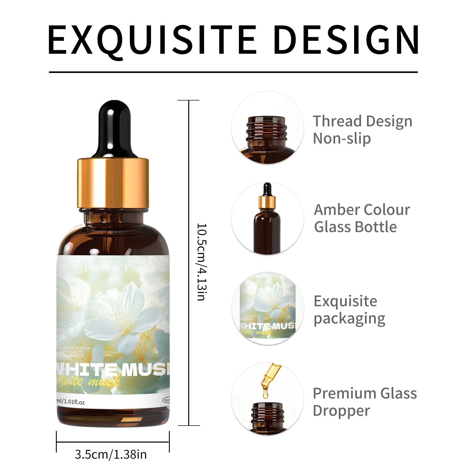 30ml White Musk Essential Oil  - Candle Supplies Essential Oils reseña y precio
