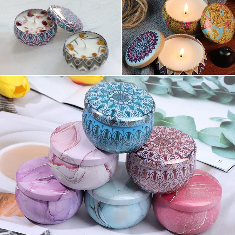 1PC Empty Candle Tin Jars DIY  - Candle Making Supplies Jars reseña y precio