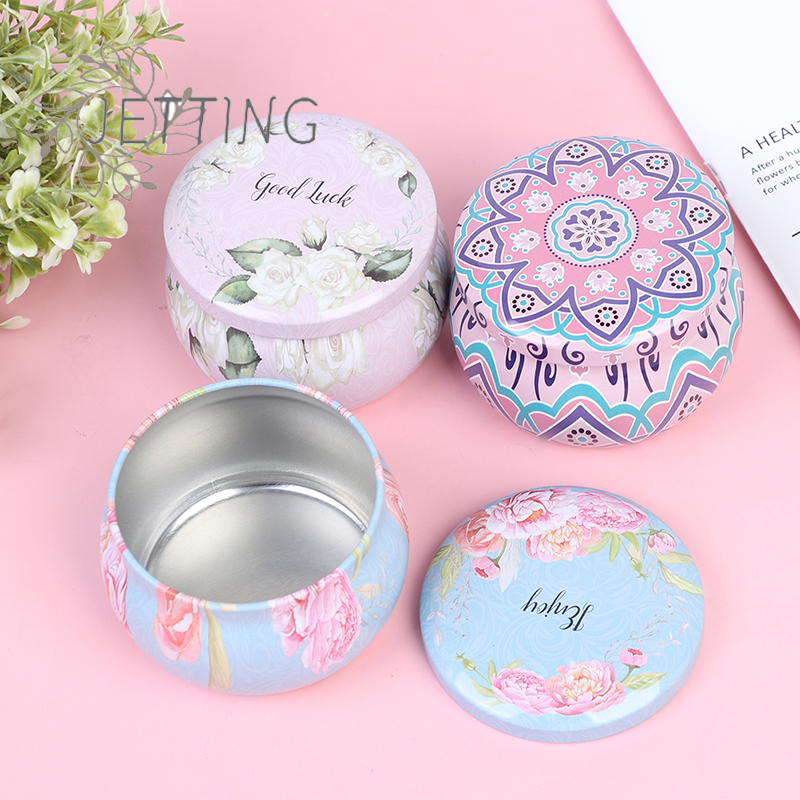Hot Empty Tinplate Box Tins Ca - Candle Making Supplies Jars reseña y precio
